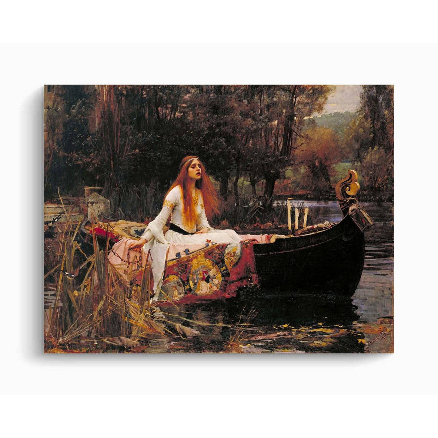 The Lady of Shallot - John William Waterhouse (1888)