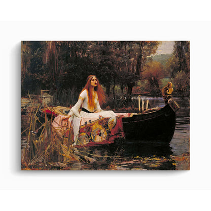 The Lady of Shallot - John William Waterhouse (1888)