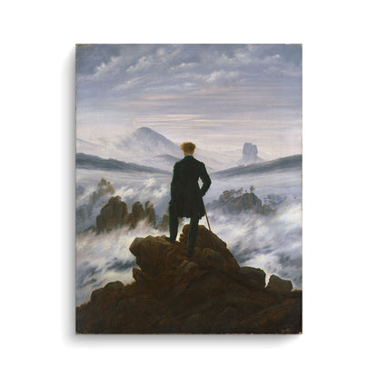Man Overlooking the Sea of Fog - Caspar David Friedrich (1818)