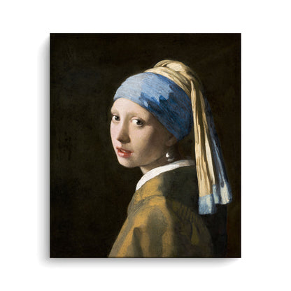 The Girl with a Pearl Earring - Johannes Vermeer (1665)