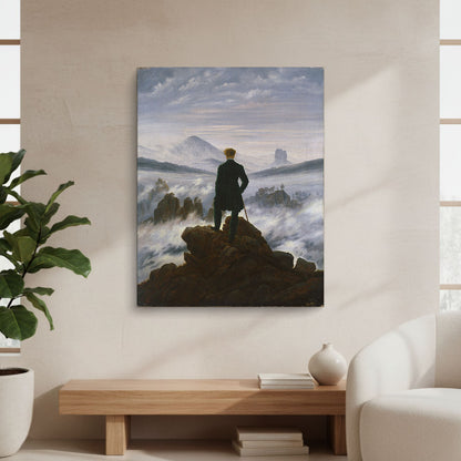 Man Overlooking the Sea of Fog - Caspar David Friedrich (1818)