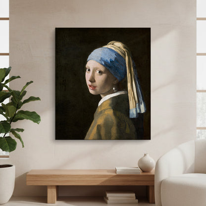 The Girl with a Pearl Earring - Johannes Vermeer (1665)
