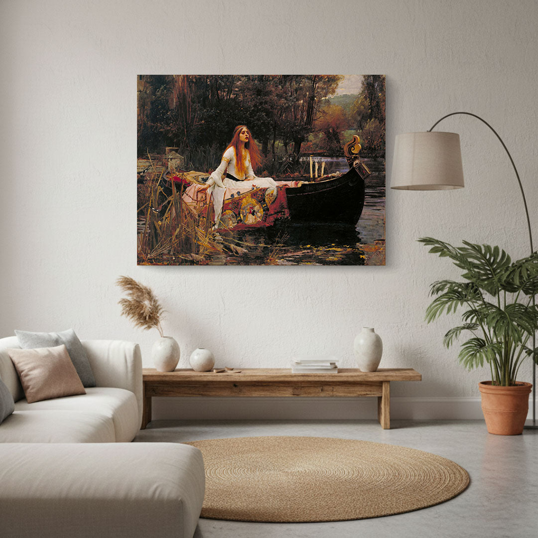 The Lady of Shallot - John William Waterhouse (1888)