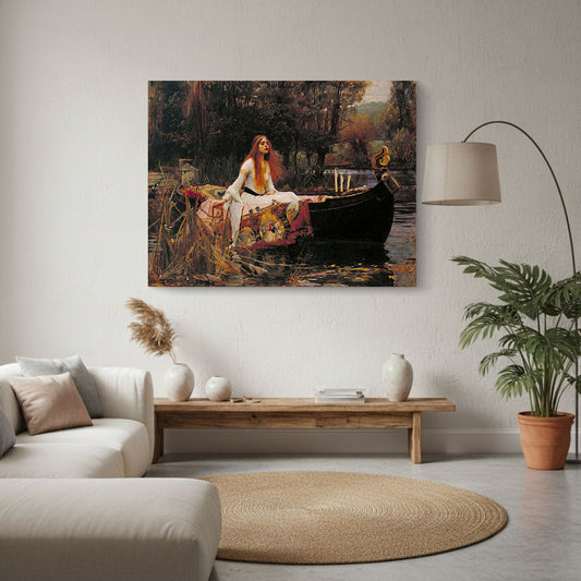 The Lady of Shallot - John William Waterhouse (1888)