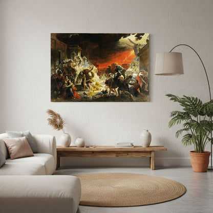 The Last Day of Pompeii - Karl Bryullov (1833)