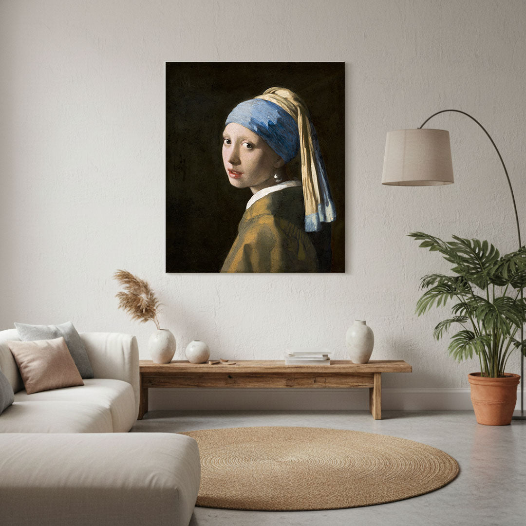 The Girl with a Pearl Earring - Johannes Vermeer (1665)