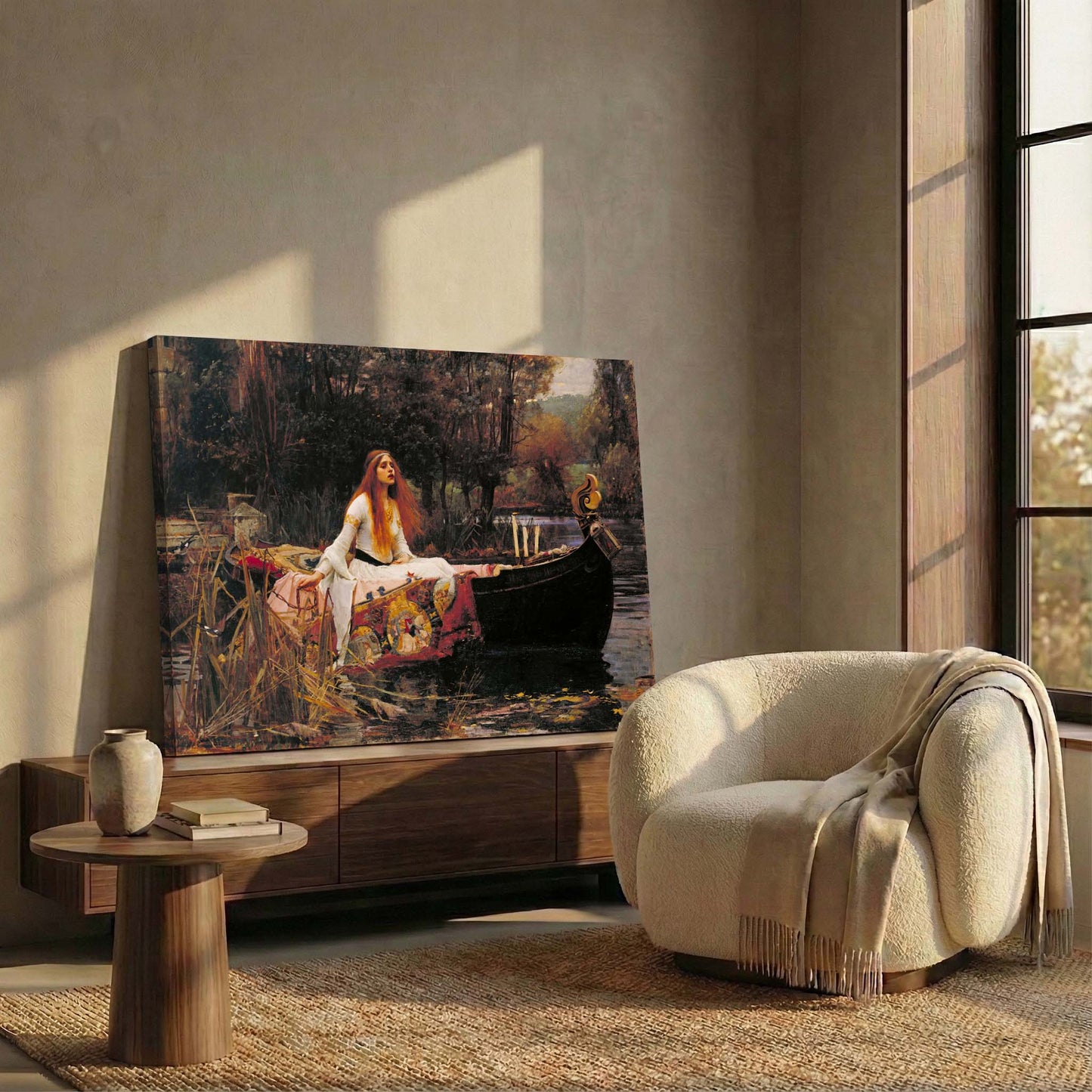 The Lady of Shallot - John William Waterhouse (1888)