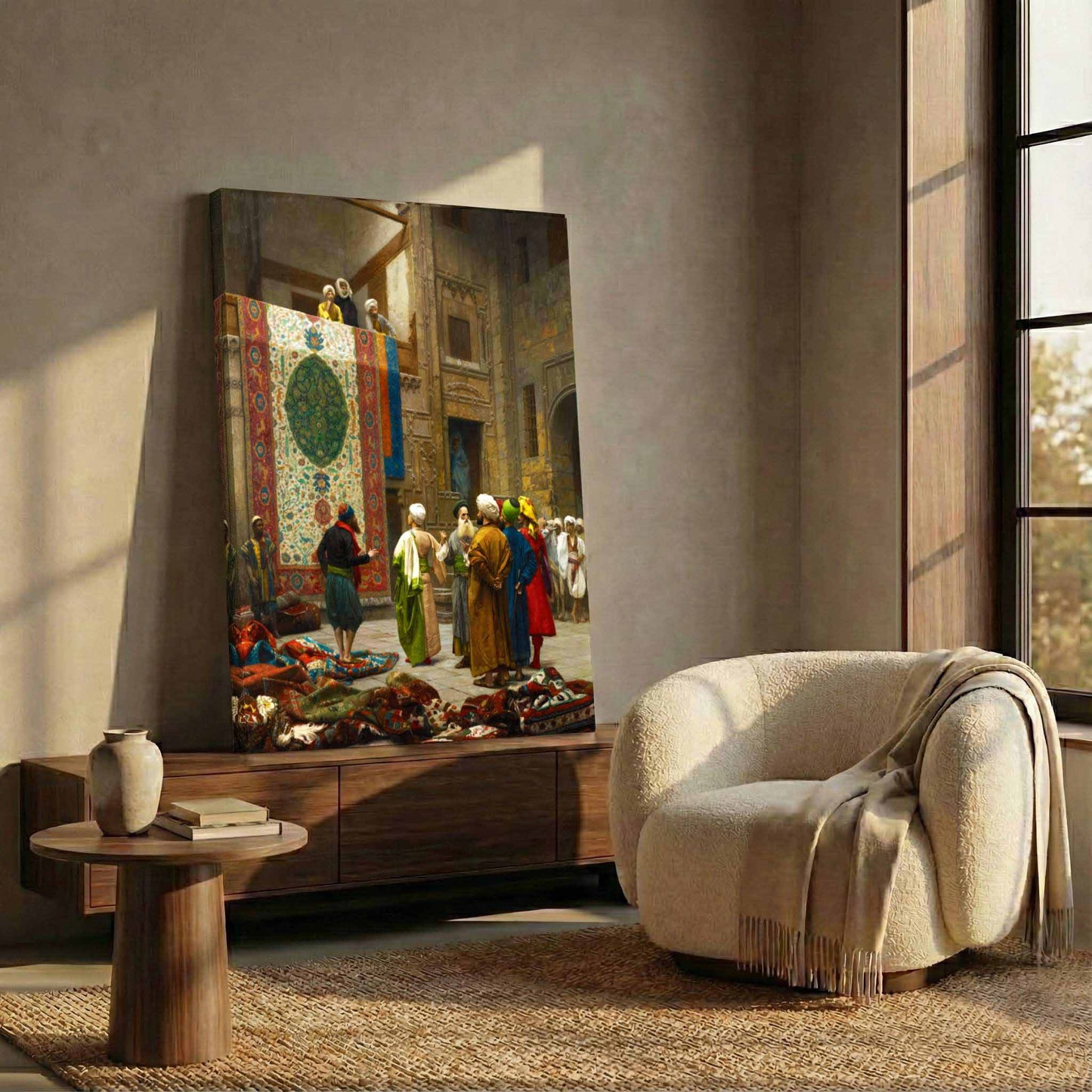 The Carpet Merchant - Jean-Léon Gérôme (1887)